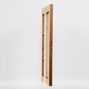 Effect Holzrahmen 2400 Rustikal Braun 48mm Massivholz Vintage-Look bis 50x75 cm