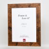 Effect Holzrahmen 2400 Rustikal Braun 48mm Massivholz Vintage-Look bis 50x75 cm
