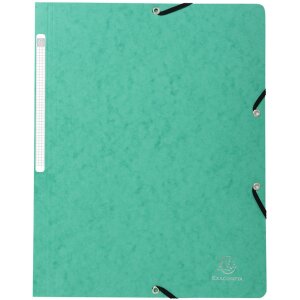 Exacompta Eckspannmappe Manila-Karton 400g Nature Future DIN A4 bis 250 Blatt