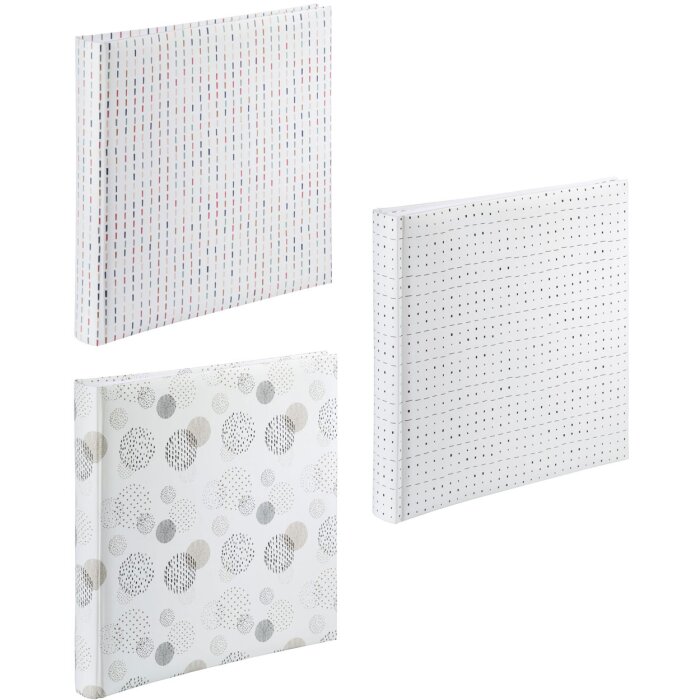 Album foto Hama Graphic 30x30 cm 80 pagini albe album pentru 320 fotografii 10x15 cm