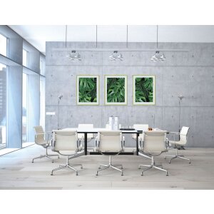 Nielsen cadru de protecție împotriva incendiilor C2 structură argintiu mat 40x50 cm