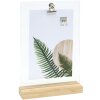 Cadru foto acrilic Deknudt S58RY1 natural 10x15 cm cu clip