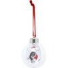 Deknudt fotografie Crăciun bauble S66FJ1 transparent 7.6 x7.6 cm