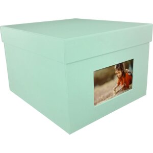 HNFD XL cutie foto Kandra 700 fotografii 15x20 cm mentă cu nervuri