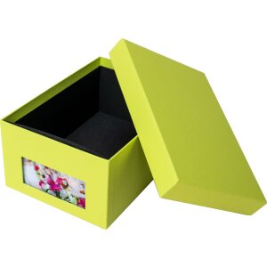 HNFD cutie foto Kandra mai verde cu nervuri 700 fotografii 10x15 cm memo carduri de separare