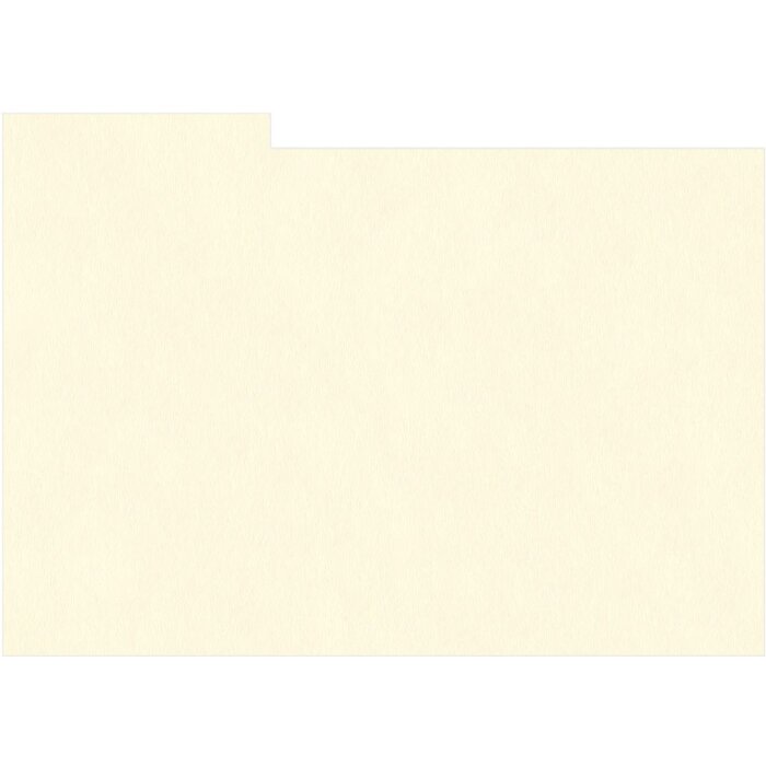 HNFD Cutie foto Carduri de separare 15x20 cm Avorio Cream 10 bucăți