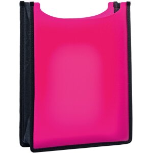 HERMA Heftbox Flexi transluzent pink 260x345x70 mm