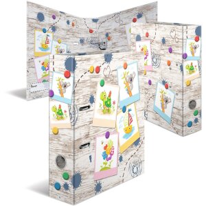 HERMA Motiv-Ordner A4 Sandkastenfreunde 70mm