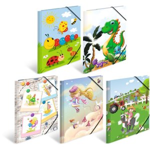 HERMA Sammelmappe A4 Karton Sandkastenfreunde 240x320 mm