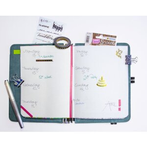 Sticker creative HERMA cu folie aurie, 1 foaie