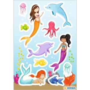 HERMA Princess of the Sea Sticker Glittereffekt 11...