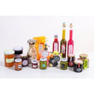 HERMA Autocolante HOME "Multă bucurie cu asta" sclipitoare - 12 bucăți