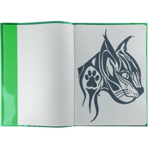 HERMA Heftschoner Transparent PLUS A4 grün