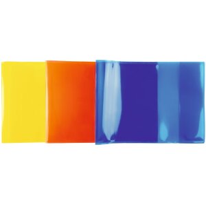 HERMA Protector pentru caiete Transparent PLUS A5 orizontal roșu