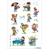 Stickeruri HERMA pentru școală de muzică – 13 bucăți, design colorat