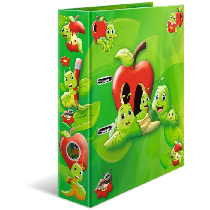 Folder HERMA A4 cu motivul „Fritz der Wurm” – 70 mm