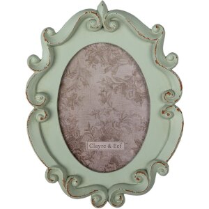 Clayre & Eef Barock-Fotorahmen 2F0883 türkis...