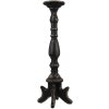 Clayre & Eef 5H0520 Candelabru Ø 21x60 cm Negru