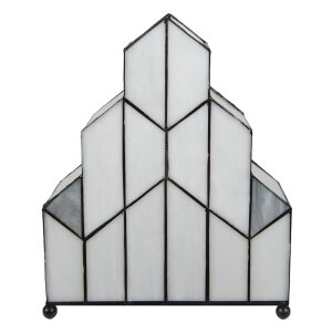 LumiLamp 5LL-6119 Lampă de masă Tiffany 30x4x25 cm...