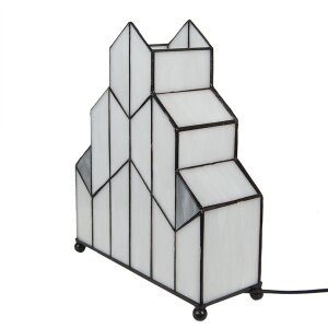 LumiLamp 5LL-6119 Lampă de masă Tiffany 30x4x25 cm...