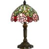 LumiLamp 5LL-6161 Lampă de masă Tiffany Ø 21x39 cm E14-max 1x25W Verde