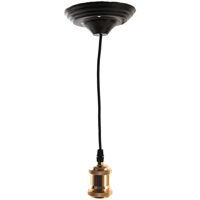 LumiLamp 5LL-95P Suspensie lampă 150 cm E27-max 1x60W aur roz