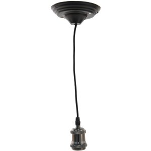 LumiLamp 5LL-95Z Suspensie lampă 150 cm E27-max 1x60W Negru