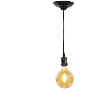 LumiLamp 5LL-95Z Suspensie lampă 150 cm E27-max 1x60W Negru