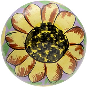 Clayre & Eef 64798 Buton ușă liliac Ø 4x4 cm