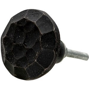 Clayre & Eef 64896 Set de 4 butoane de ușă negre...