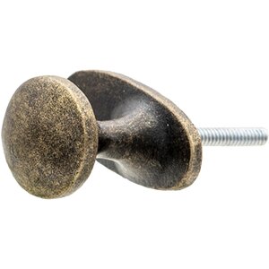 Clayre & Eef 64899 Buton de ușă set de 4 maro 3x3x5 cm