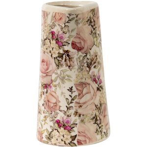 Clayre & Eef 6CE1413L Ulcior decorativ roz 20x13x25 cm