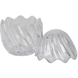 Clayre & Eef 6GL3384 Bonbonniere mit Deckel Ei...