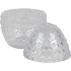 Clayre & Eef 6GL3385 Bonbonniere mit Deckel Ei...