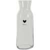 Clayre & Eef 6GL3807 Carafă Transparentă 9x25 cm 1000 ml