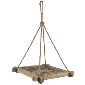 Clayre & Eef 6H2095 Ghiveci de flori suspendat maro...