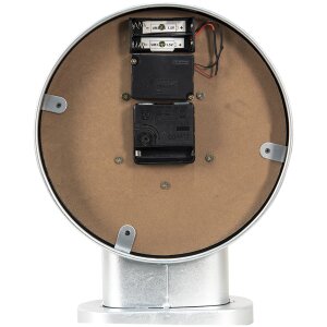 Clayre & Eef 6KL0746 Ceas de masă argintiu 24x8x30 cm