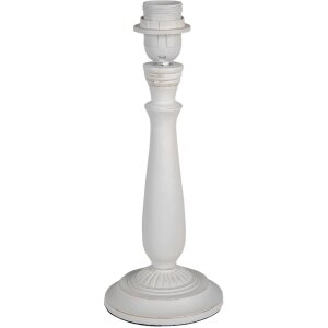 Clayre & Eef 6LMP740 Bază lampă Lampă de masă alb...