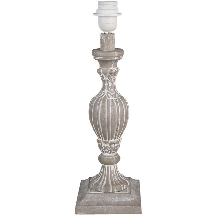 Abajur de birou Clayre & Eef, maro, Ø 14x43 cm, E27, 40W