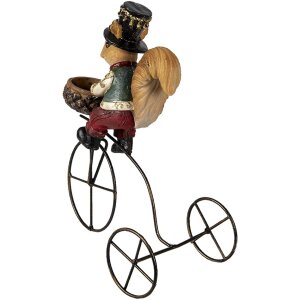 Clayre & Eef 6PR3498 Veveriță decorativă maro 21x11x23 cm