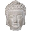 Clayre & Eef 6TE0360M Statuetă decorativă Buddha Gri 15x15x19 cm