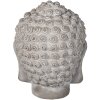 Clayre & Eef 6TE0360M Statuetă decorativă Buddha Gri 15x15x19 cm