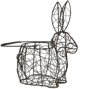 Clayre & Eef 6Y4659 Coș iepure maro 20x12x24 cm