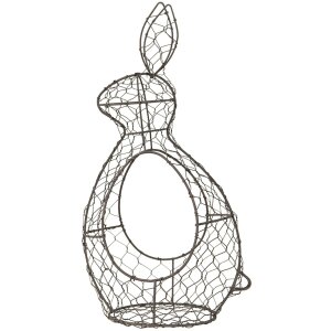 Clayre & Eef 6Y4662 Coș iepure maro 18x15x38 cm