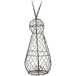 Clayre & Eef 6Y4662 Coș iepure maro 18x15x38 cm