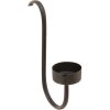 Clayre & Eef 6Y4715 Suport lumânare negru 4x9x18 cm