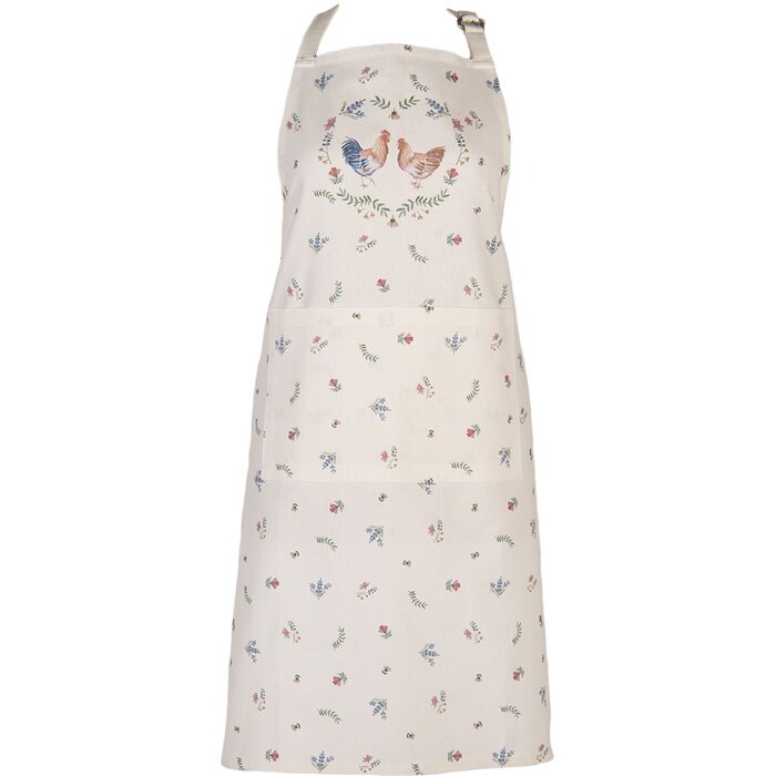 Clayre & Eef CAR41 Șorț de gătit bej 70x85 cm