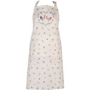 Clayre & Eef CAR41 Șorț de gătit bej 70x85 cm