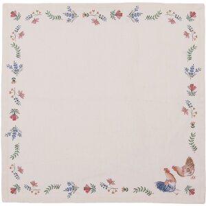 Clayre & Eef CAR43 Șervețele din bumbac Set de 6 bej...