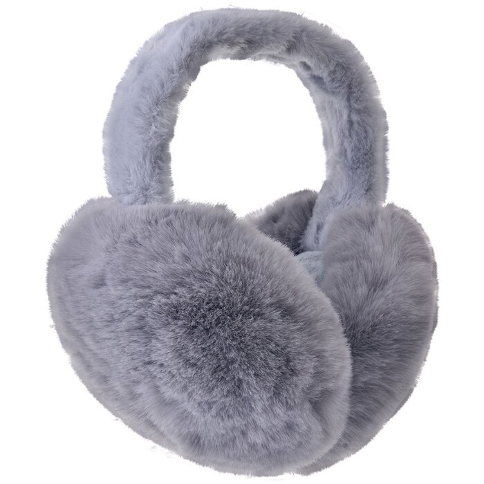Căști de ureche Juleeze gri, 13 cm, din poliester